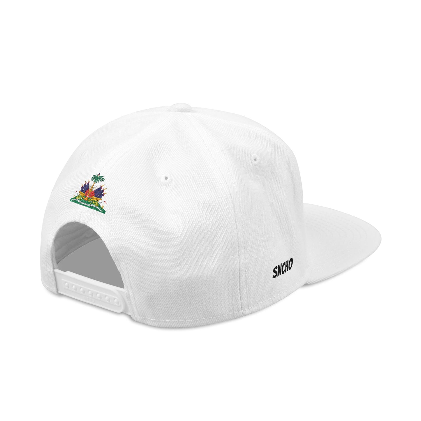 Vintage Crest Embroidered Snapback | Grey and Black