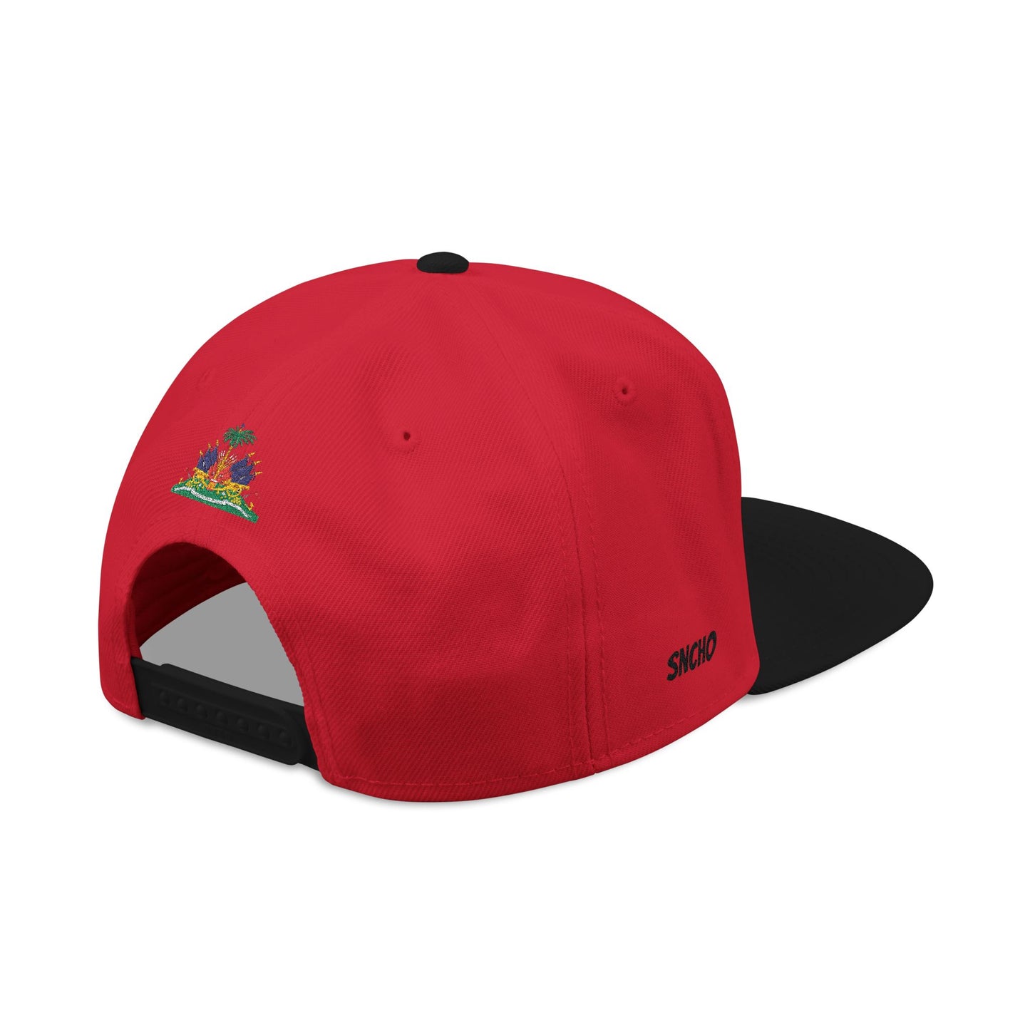 Vintage Crest Embroidered Snapback | Grey and Black