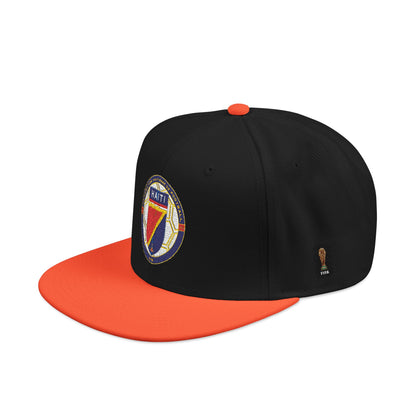 Vintage Crest Embroidered Snapback | Grey and Black