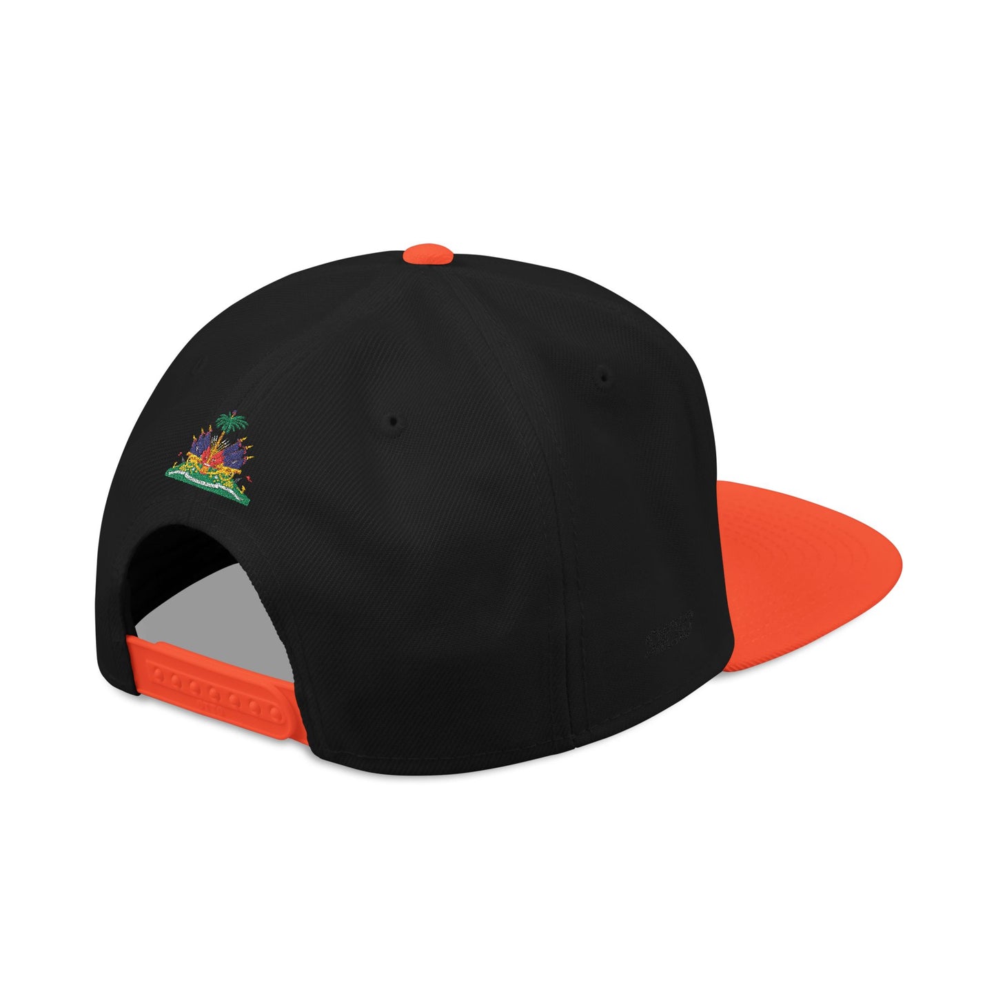 Vintage Crest Embroidered Snapback | Grey and Black