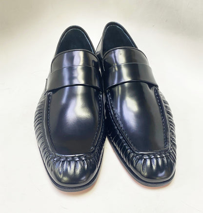 C Collection Nappa Leather Loafer - Black