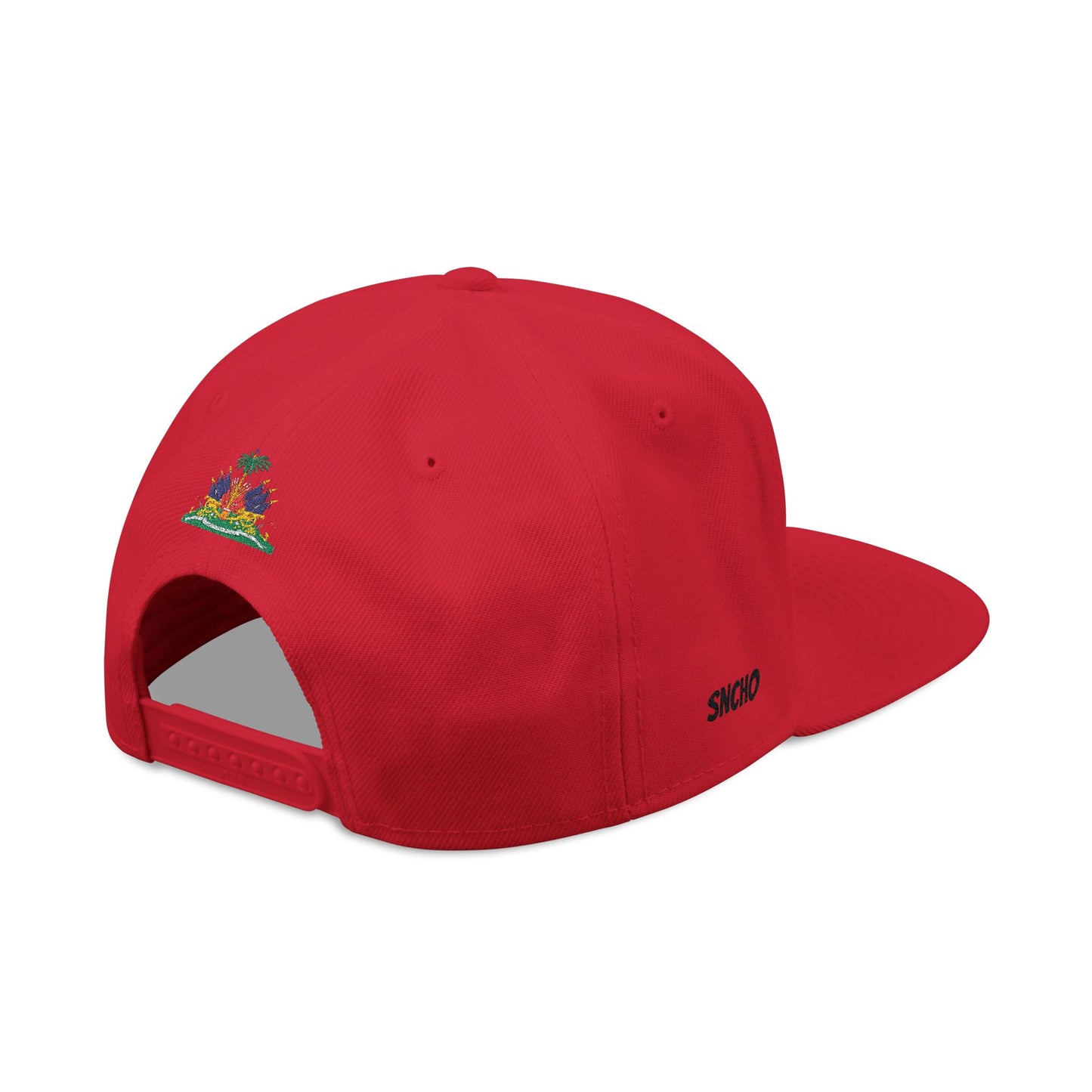 Vintage Crest Embroidered Snapback | Grey and Black