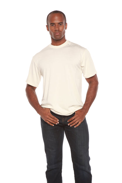 Men's Bamboo Viscose T-Shirt – Organic Cotton, Classic Fit