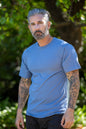 Men's Bamboo Viscose T-Shirt – Organic Cotton, Classic Fit